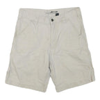 CARHARTT Mens Cotton Blend Beige Casual Shorts M W31 Relaxed Fit Utility