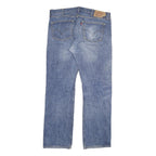 LEVI'S 501 Mens Jeans Blue Regular Straight Denim Medium W38 L34 Classic Button