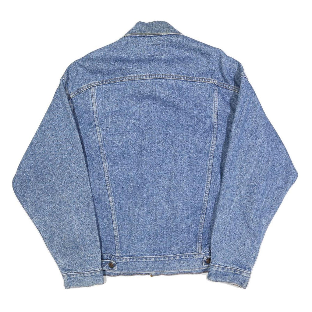 LEVI'S Mens Blue Denim Cotton Button Jacket M Classic Casual Vintage Style