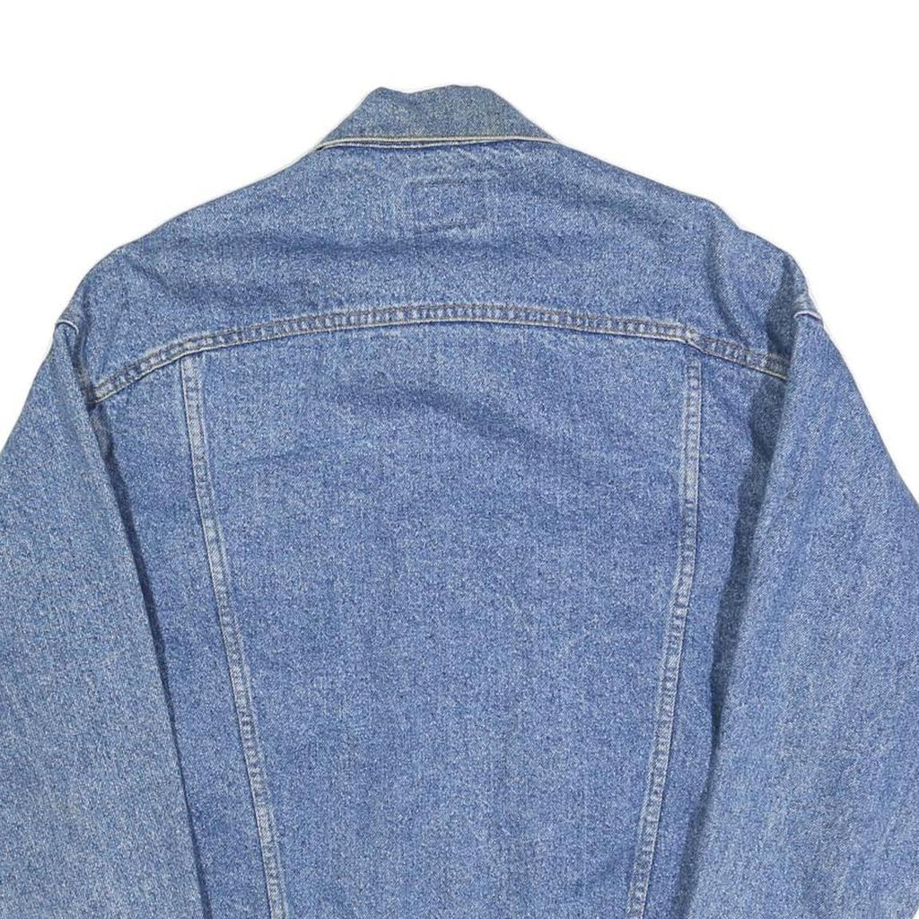 LEVI'S Mens Blue Denim Cotton Button Jacket M Classic Casual Vintage Style