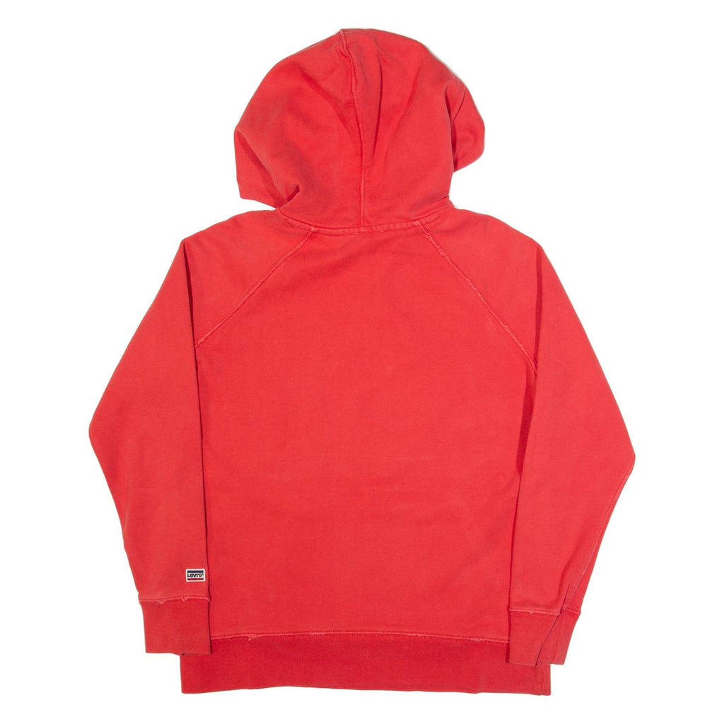 LEVI'S Mens Red Hoodie S
