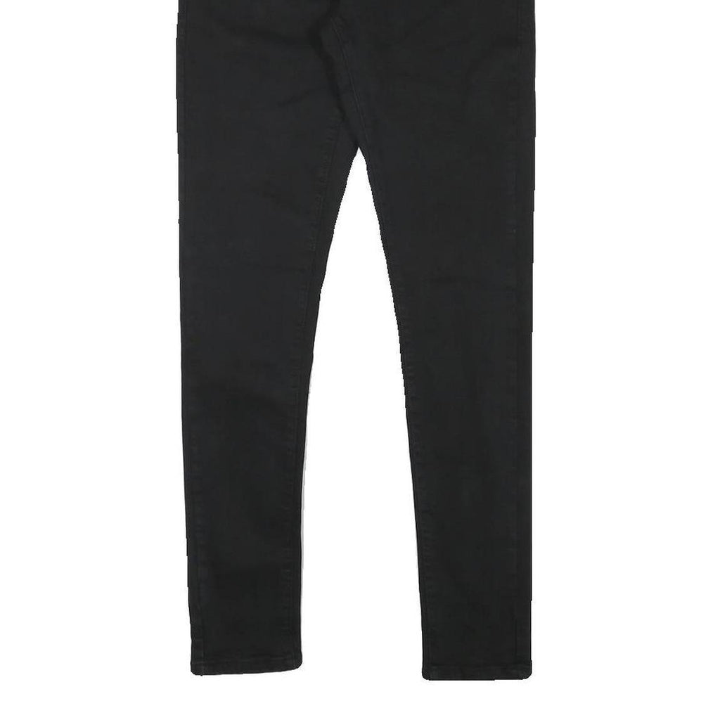 DIESEL Womens Jeans Black Slim Skinny Denim W27 L27 Stylish Zip Closure