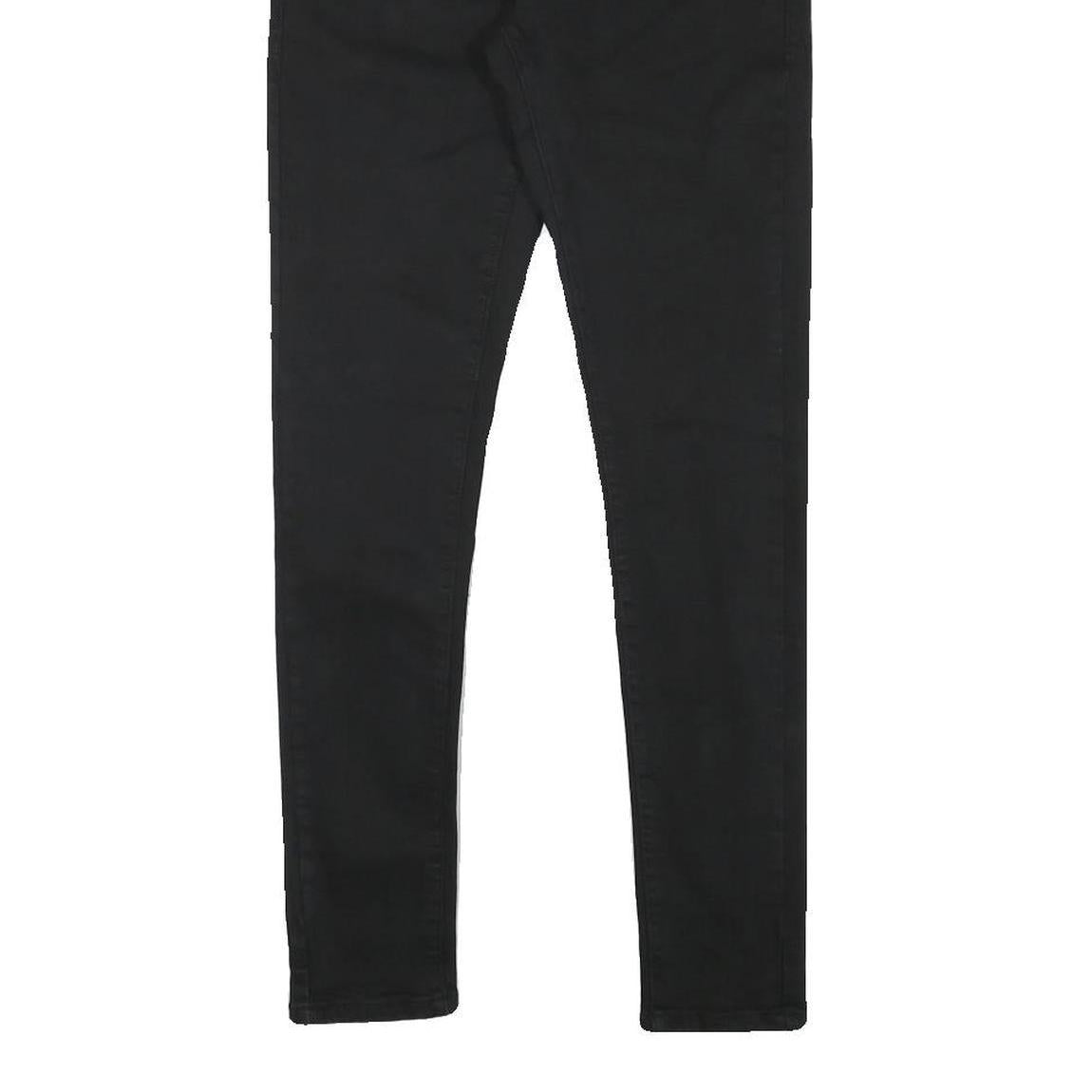 DIESEL Womens Jeans Black Slim Skinny Denim W27 L27 Stylish Zip Closure