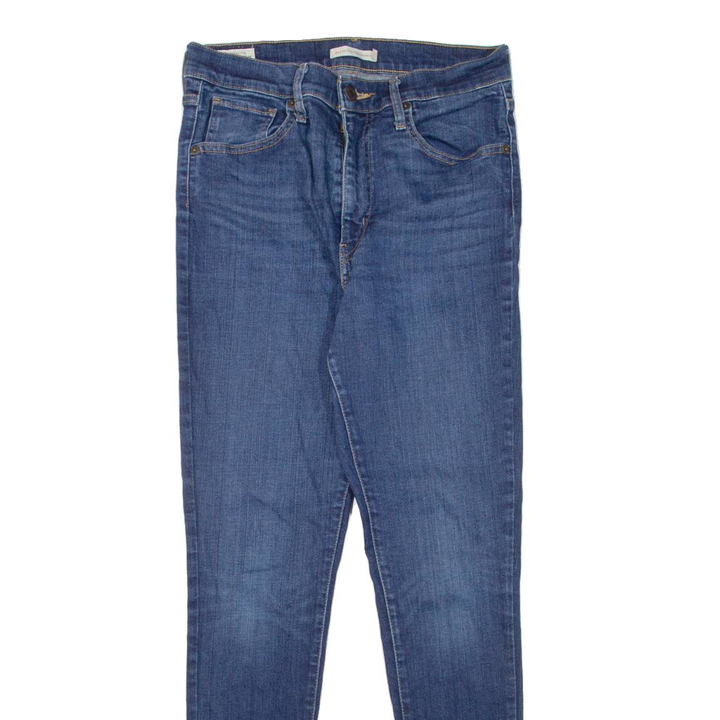LEVI'S Mile High BIG E Womens Jeans Blue Slim Skinny W26 L30