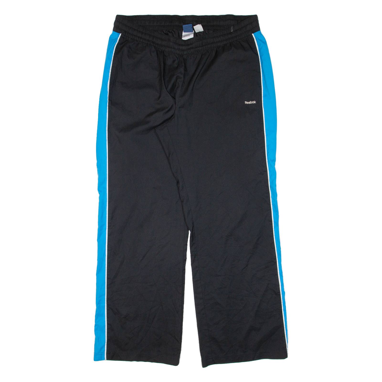 REEBOK Womens Track Pants Black Straight XL W35 L30