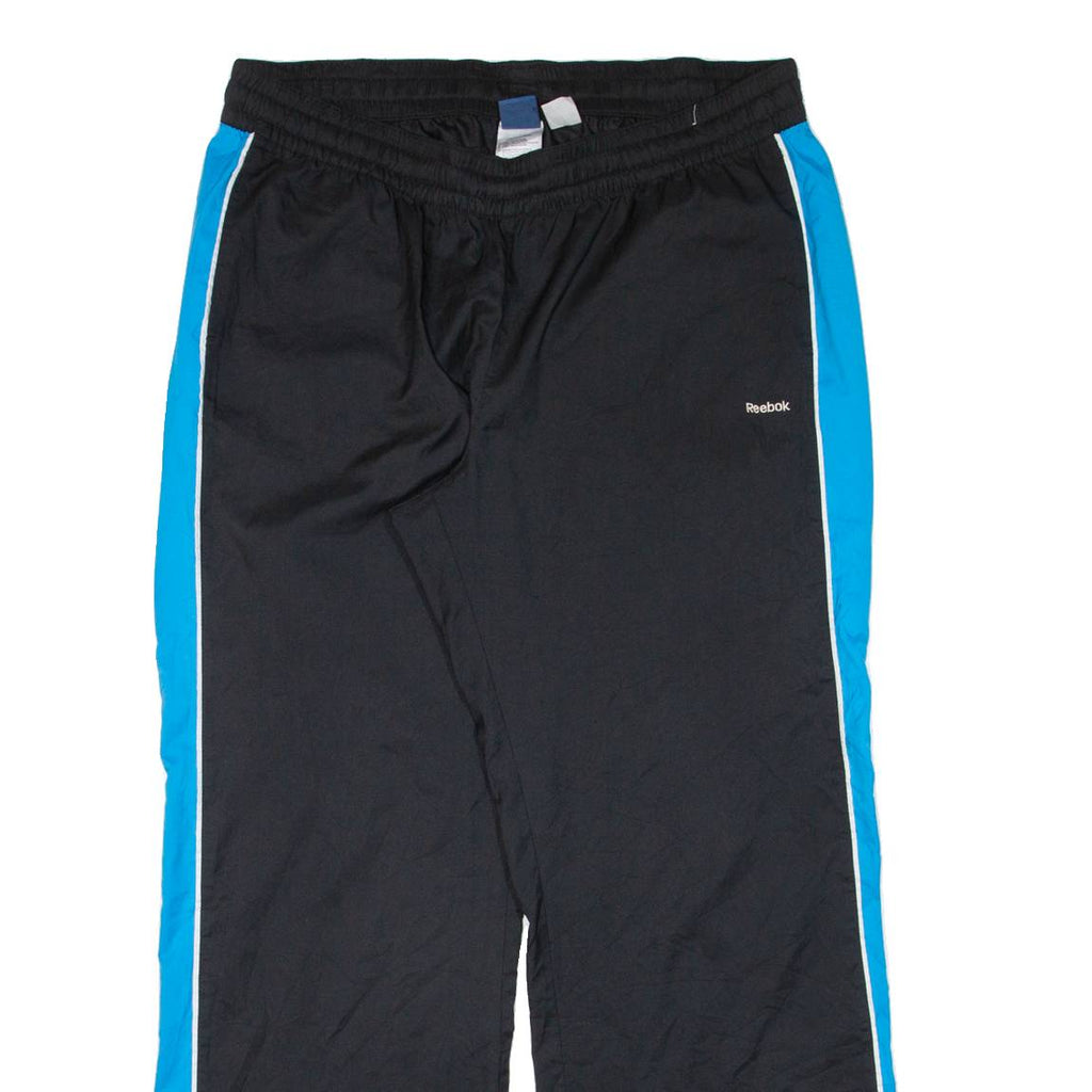 REEBOK Womens Track Pants Black Straight XL W35 L30
