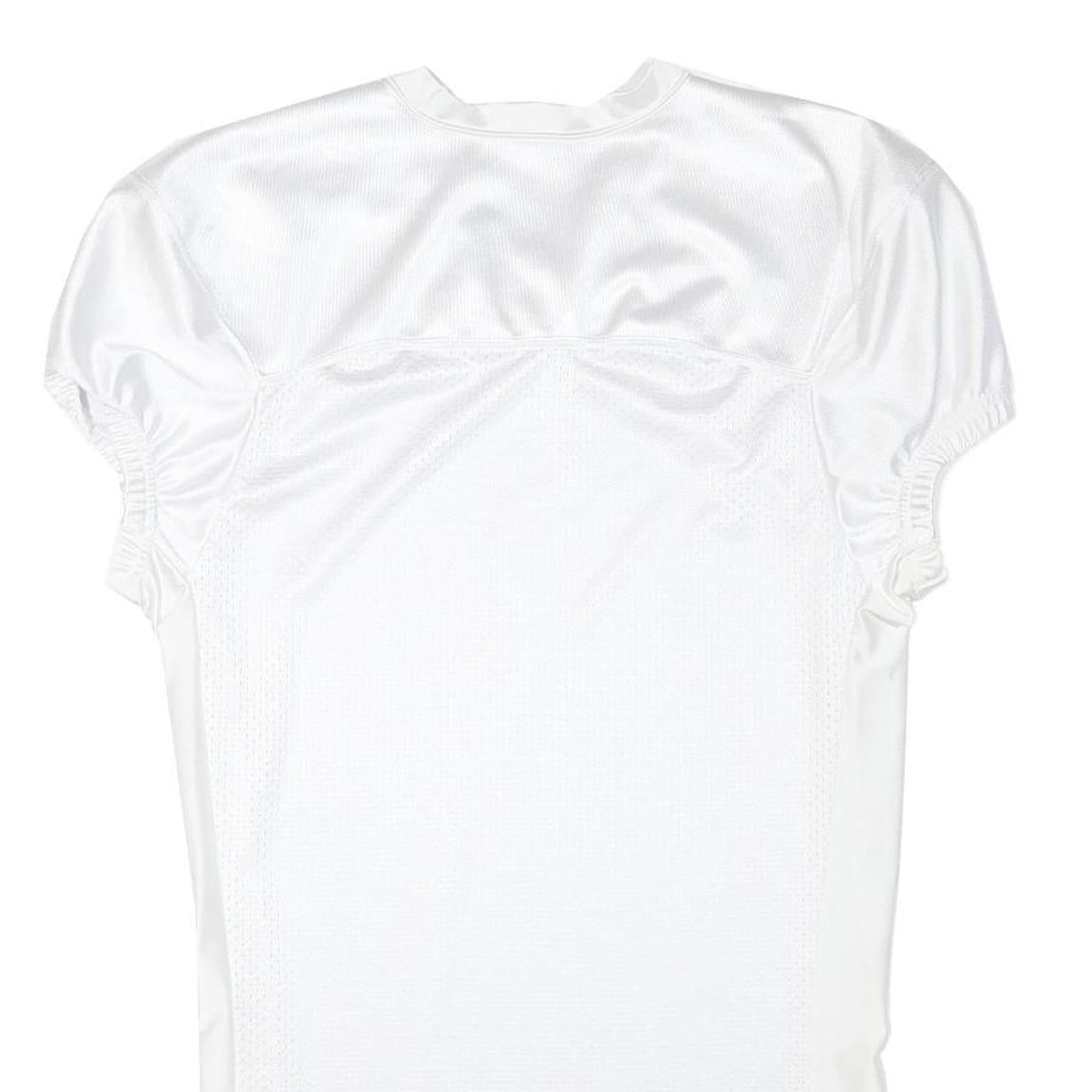 RUSSELL ATHLETIC Womens White Plain Day Polyester Blend Short Sleeve Dress M