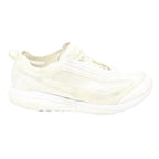 ADIDAS Womens Low Top Trainers Synthetic White UK 4 Lightweight Sports Footwear