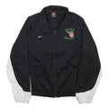 NIKE Womens Black & White Drake Basketball Zip Jacket M Polyester Sportswear