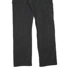 DICKIES Mens Black Regular Straight Denim W36 L33 Workwear Zip Closure Jeans