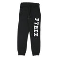PYREX Mens Joggers Black M W26 L27 Cotton Blend Regular Tapered Fit Casual Wear