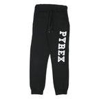 PYREX Mens Joggers Black M W26 L27 Cotton Blend Regular Tapered Fit Casual Wear