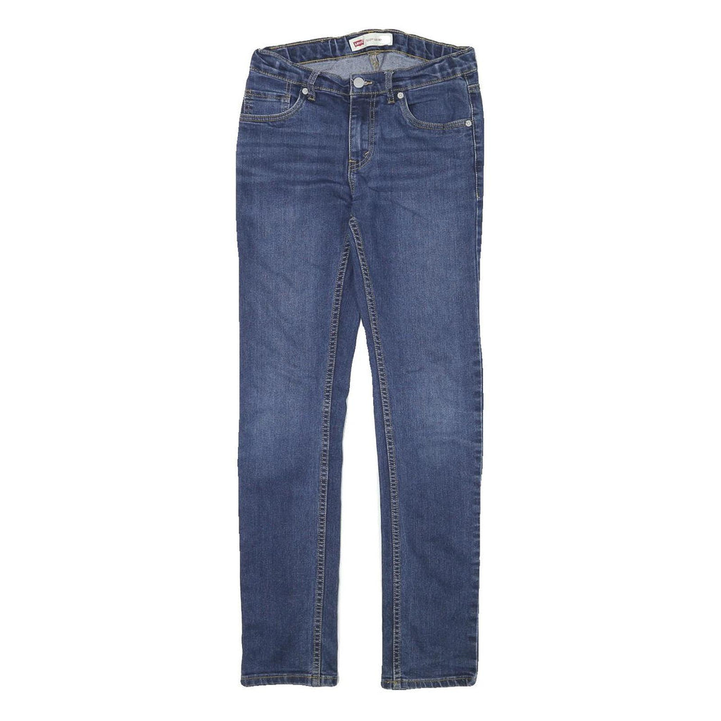LEVI'S Mens Jeans Blue Slim Skinny Denim Medium Wash W26 L29 Classic Style Zip