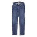 LEVI'S Mens Jeans Blue Slim Skinny Denim Medium Wash W26 L29 Classic Style Zip