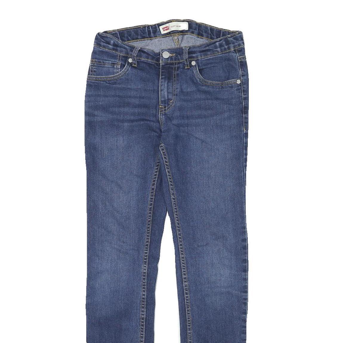 LEVI'S Mens Jeans Blue Slim Skinny Denim Medium Wash W26 L29 Classic Style Zip