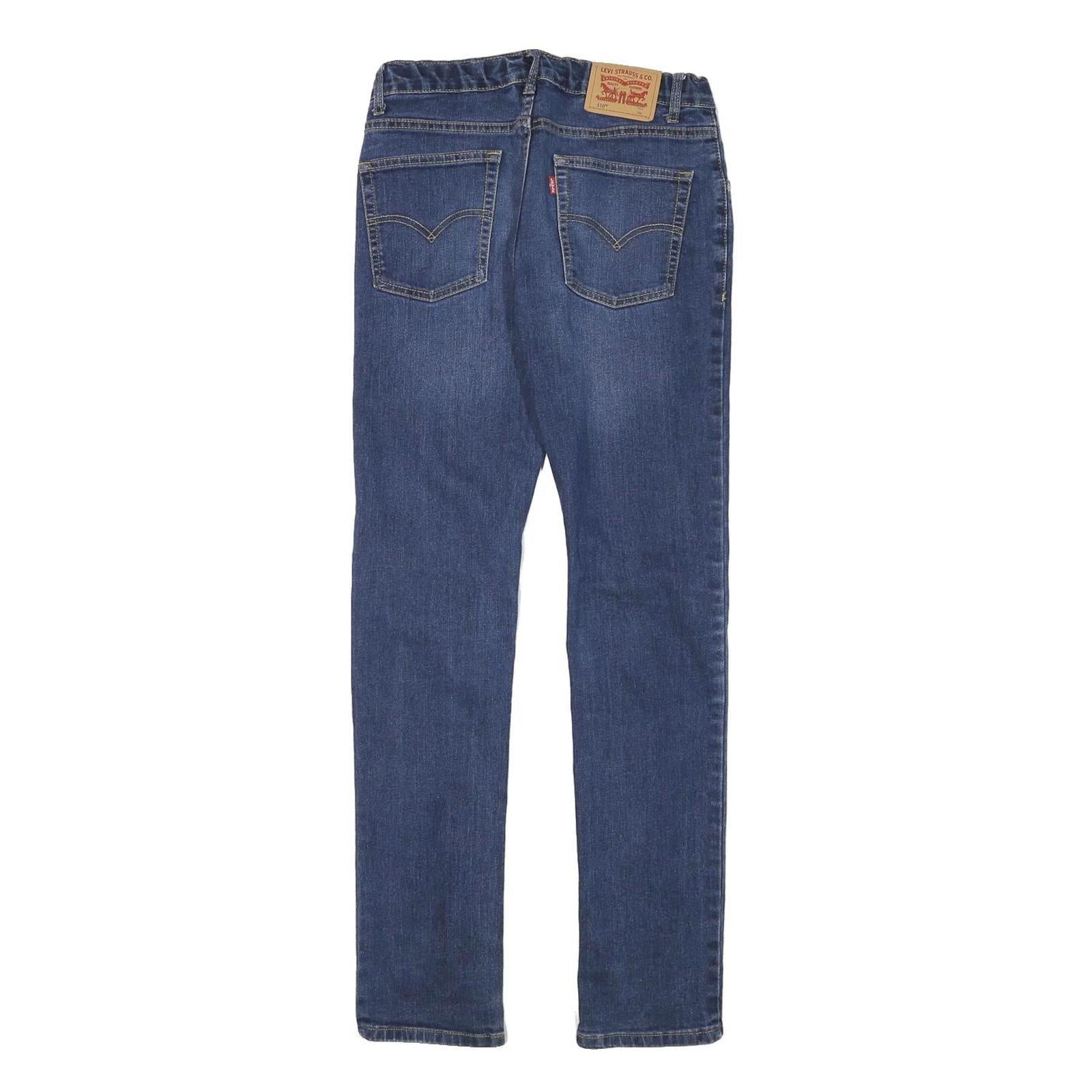 LEVI'S Mens Jeans Blue Slim Skinny Denim Medium Wash W26 L29 Classic Style Zip