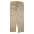 DOCKERS D1 Mens Trousers Beige Regular Straight W33 L29