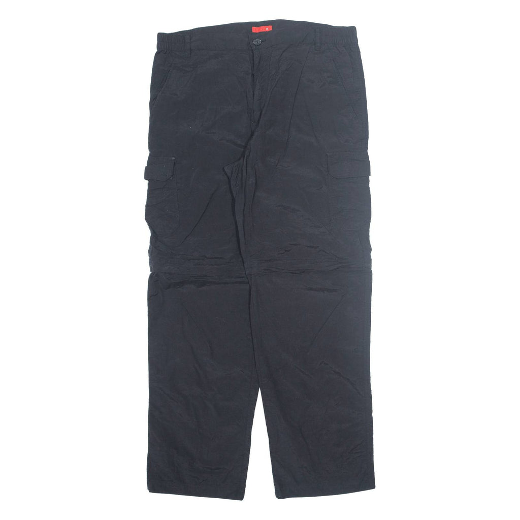 Outdoor Mens Trousers Black Regular Straight W36 L32