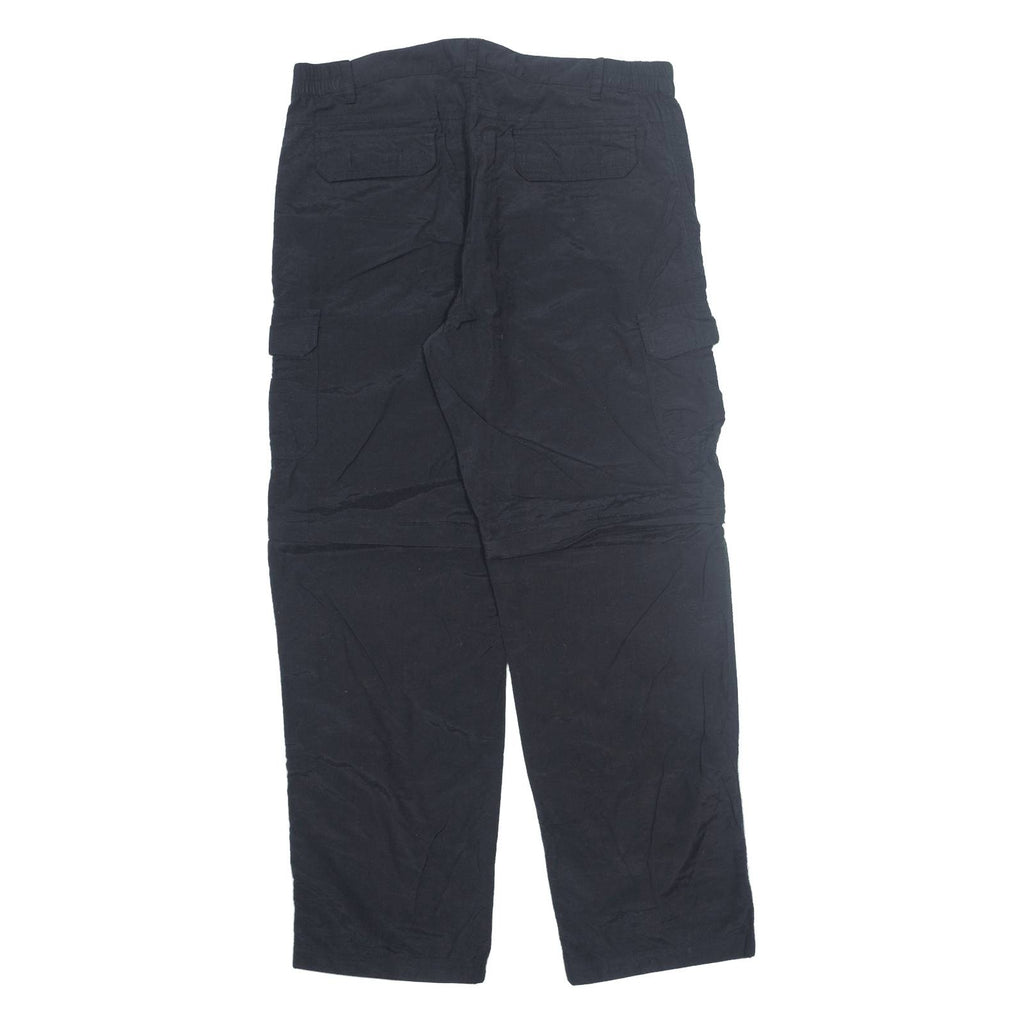 Outdoor Mens Trousers Black Regular Straight W36 L32
