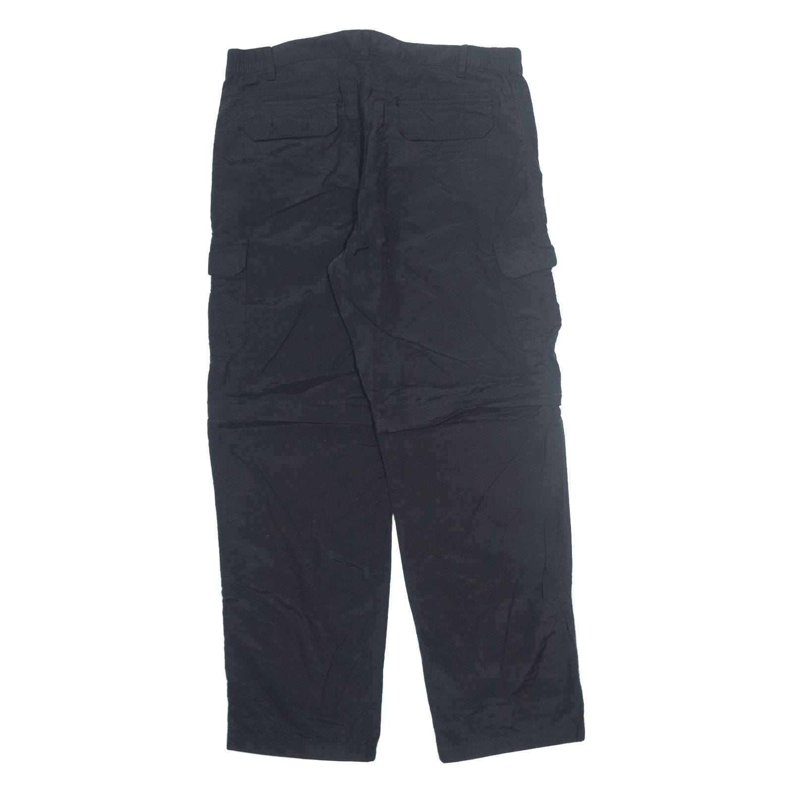 Outdoor Mens Trousers Black Regular Straight W36 L32