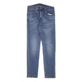 LEVI'S 512 Mens Slim Blue Denim Medium W30 L30 Jeans Cotton Blend Zip