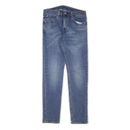 LEVI'S 512 Mens Slim Blue Denim Medium W30 L30 Jeans Cotton Blend Zip