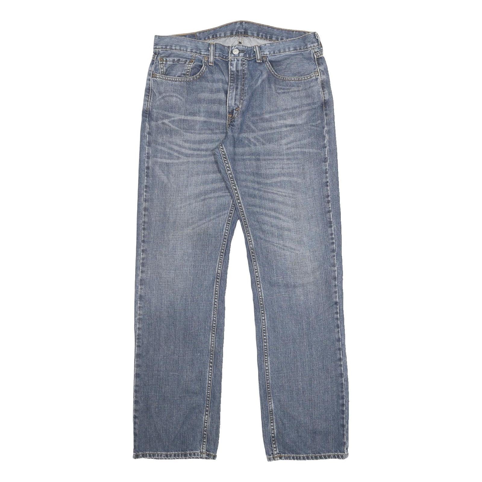 LEVI'S 559 Straight Mens Blue Relaxed Straight Denim Medium W34 L34 Jeans