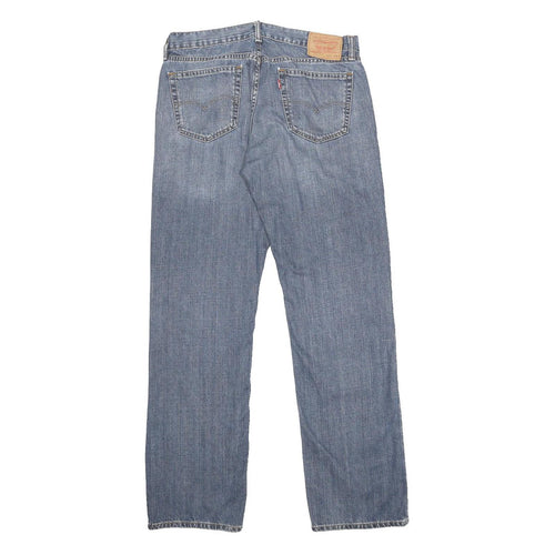 LEVI'S 559 Straight Mens Blue Relaxed Straight Denim Medium W34 L34 Jeans