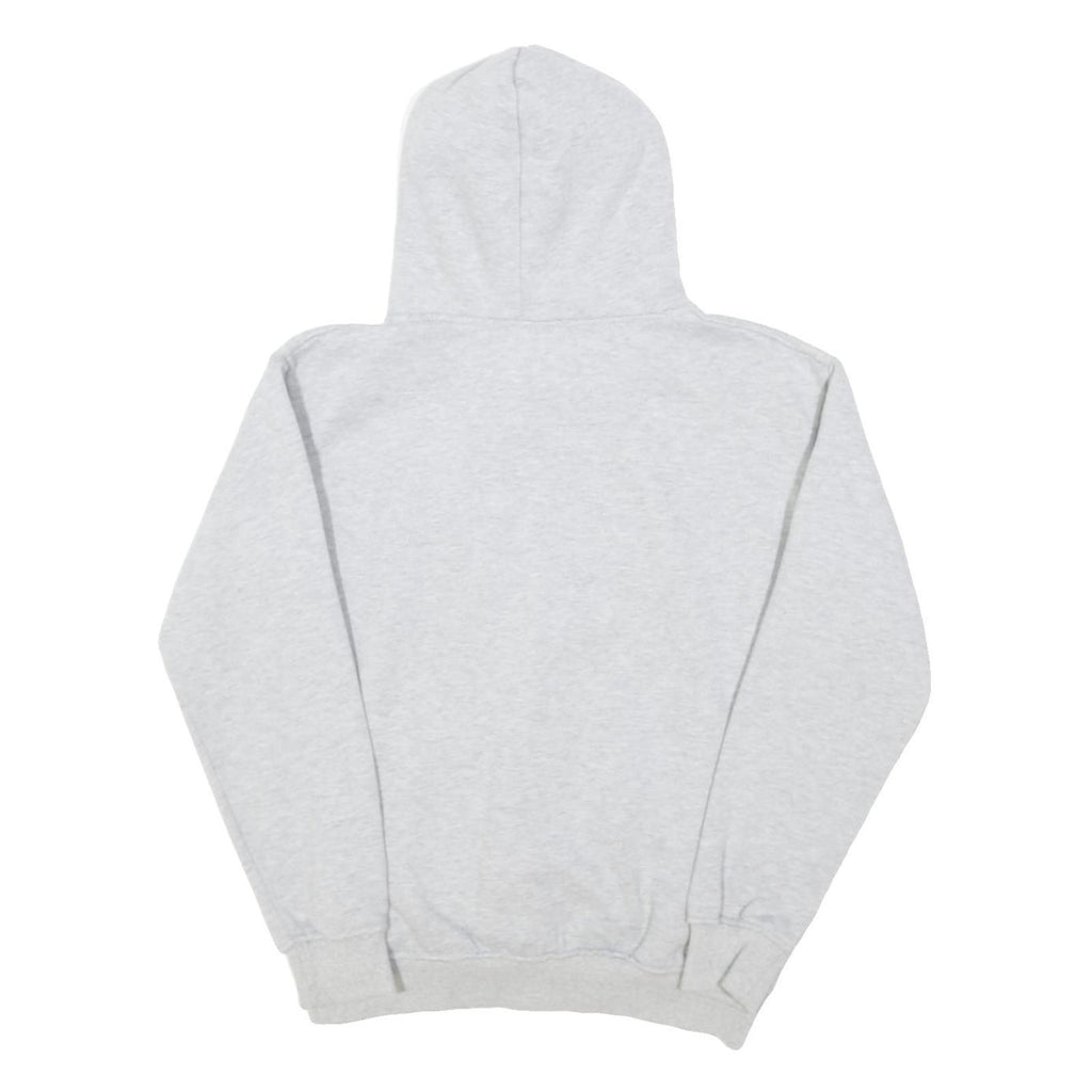 CHAMPION Boys Grey Hoodie S Cotton Blend Pullover Drawstring Hooded