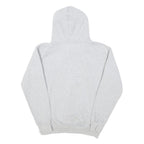 CHAMPION Boys Grey Hoodie S Cotton Blend Pullover Drawstring Hooded