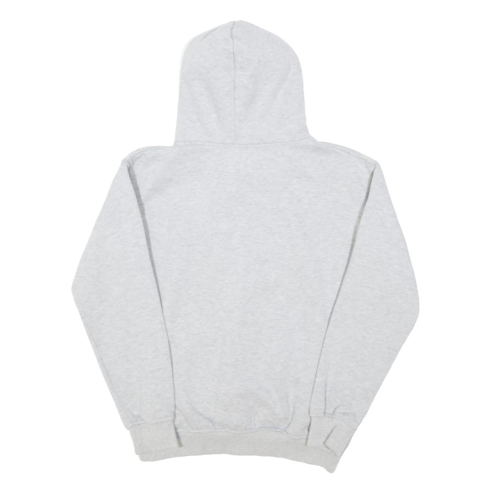 CHAMPION Boys Grey Hoodie S Cotton Blend Pullover Drawstring Hooded