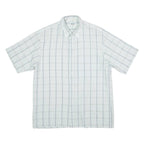 HIM Mens Shirt Blue Gingham L