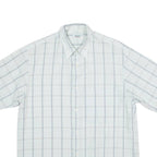 HIM Mens Shirt Blue Gingham L