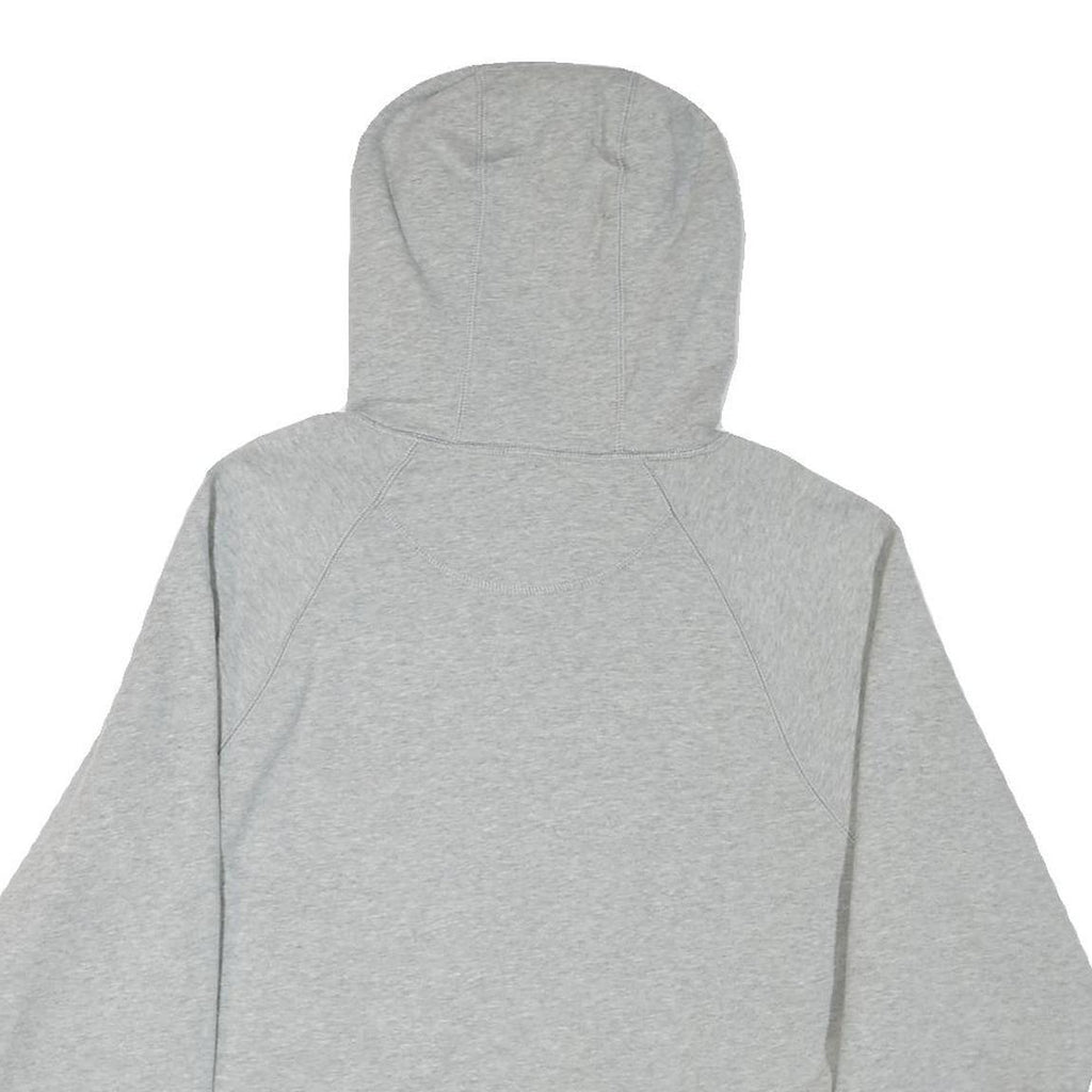 VANS Mens Grey Hoodie L Cotton Blend Pullover Casual Plain Drawstring