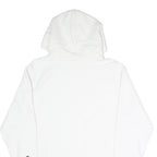 CHAMPION REVERSE WEAVE Mens White Hoodie S Cotton Blend Classic Pullover