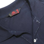 KAPPA Mens Navy Blue Long Sleeve Plain Cotton Polo Shirt M Casual Sport