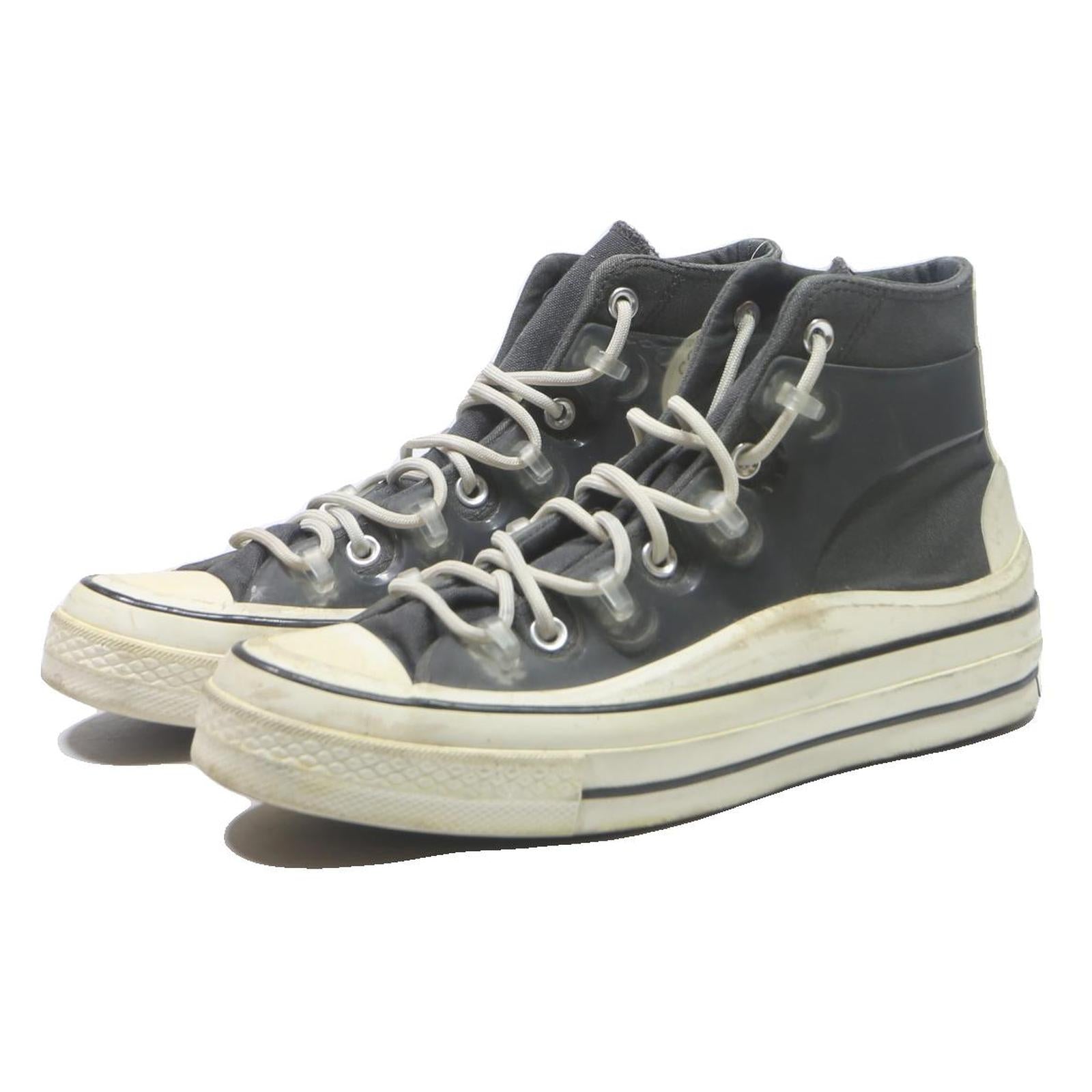 CONVERSE Chuck Taylor All Star Womens Lace-Up Trainers Black & Cream Synthetic