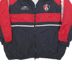 ATLETICA Mens Black & Red Zip Jacket XL Polyester Blend Athletic Sportswear