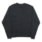 NIKE Womens Black Laulima Volleyball Crew Neck M Cotton Blend Sweatshirt