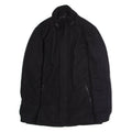 GUESS Mens Overcoat Coat Black Wool S