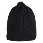 GUESS Mens Overcoat Coat Black Wool S