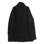 GUESS Mens Overcoat Coat Black Wool S