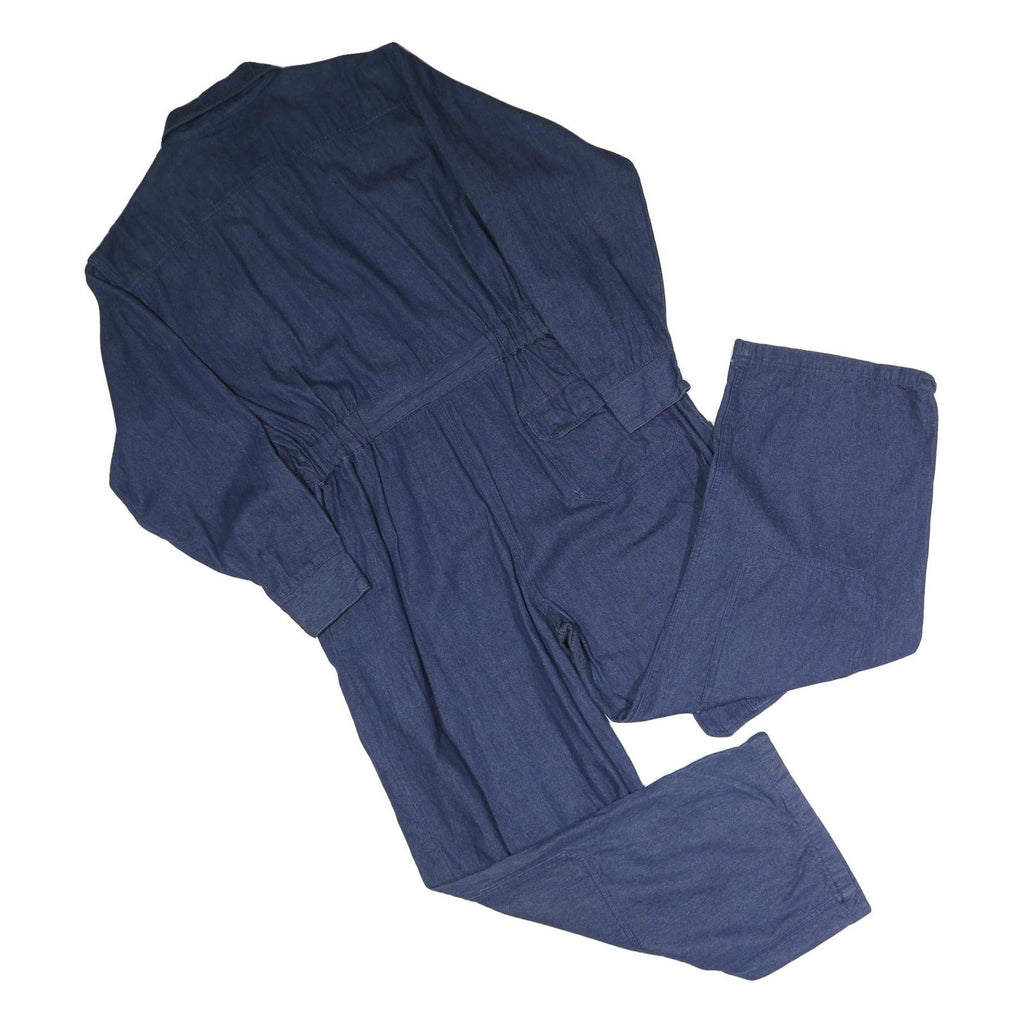 ROSIES Mens Blue Dungarees Regular Fit Polyester Blend XL W38 L28 Workwear