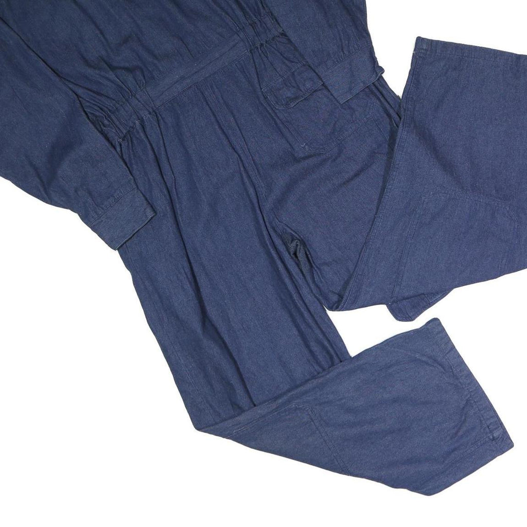 ROSIES Mens Blue Dungarees Regular Fit Polyester Blend XL W38 L28 Workwear