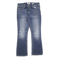 DAY TRIP Womens Regular Blue Denim Stone Wash Jeans W34 L30 Stylish Distressed