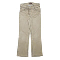 IBEN BERING Womens Beige Regular Fit Straight Cotton Blend Jeans W27 L27 Floral