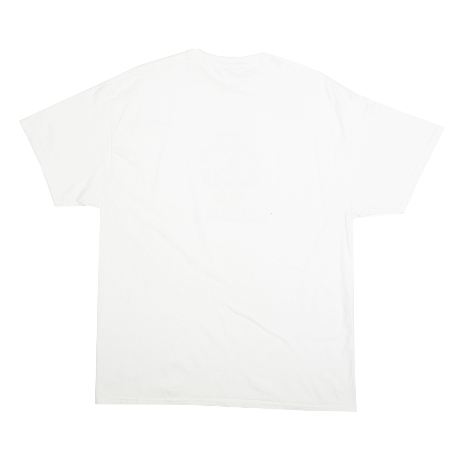 Mens White Baseball Graphic T-Shirt XL Short Sleeve Crew Neck Cotton Blend