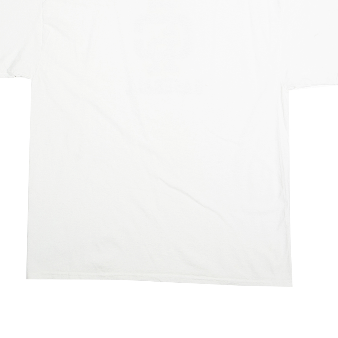 Mens White Baseball Graphic T-Shirt XL Short Sleeve Crew Neck Cotton Blend