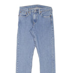 LEVI'S Mens Slim Blue Denim Light Woven Zip Jeans W26 L30 Classic Casual