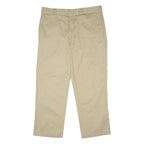 DICKIES 874 Original Workwear Mens Twill Trousers Beige Regular Straight W38 L28